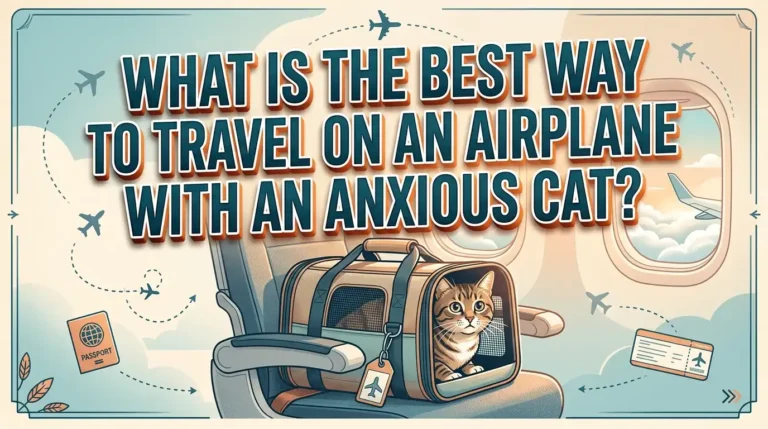 What Is the Best Way to Travel on an Airplane With an Anxious Cat?