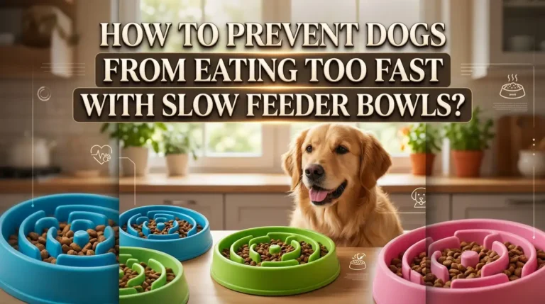 How To Prevent Dogs From Eating Too Fast With Slow Feeder Bowls?