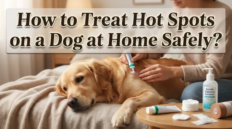 How to Treat Hot Spots on a Dog at Home Safely?