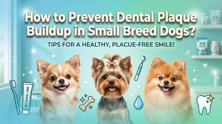 How to Prevent Dental Plaque Buildup in Small Breed Dogs?