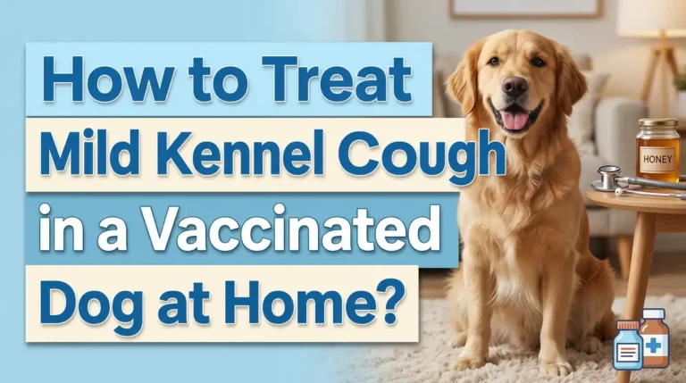 How to Treat Mild Kennel Cough in a Vaccinated Dog at Home?