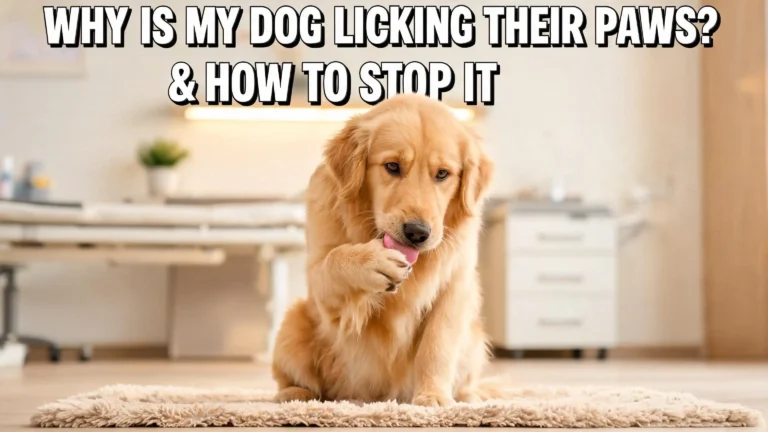 Why Is My Dog Licking Their Paws Obsessively?