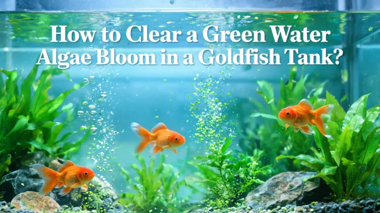 How to Clear a Green Water Algae Bloom in a Goldfish Tank?