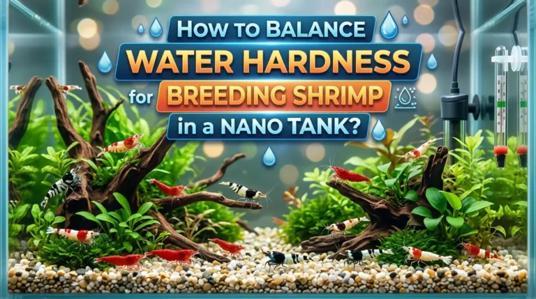 How to Balance Water Hardness for Breeding Shrimp in a Nano Tank?