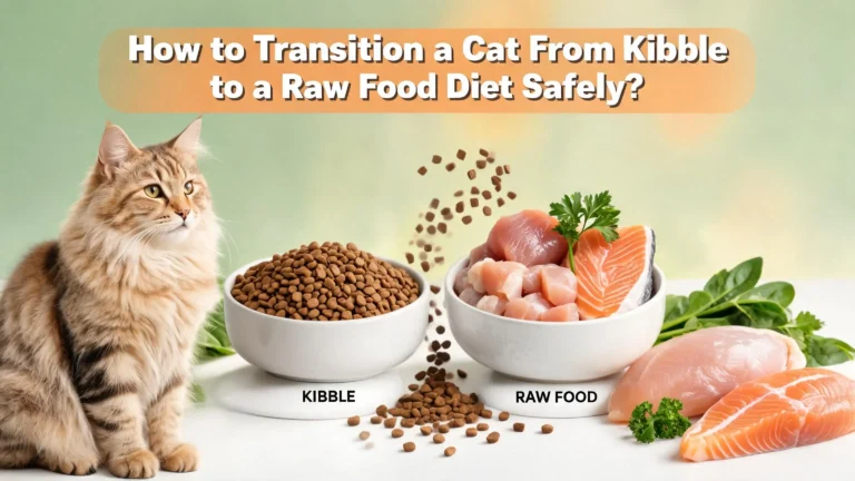 How to Transition a Cat From Kibble to a Raw Food Diet Safely?