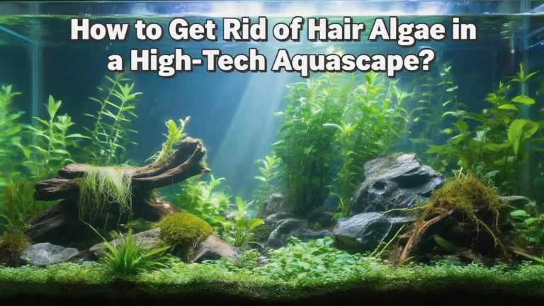 How to Get Rid of Hair Algae in a High Tech Aquascape?