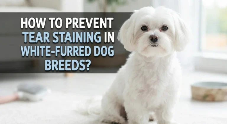 How to Prevent Tear Staining in White-Furred Dog Breeds?