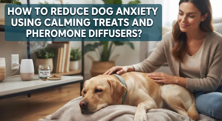 How to Reduce Dog Anxiety Using Calming Treats and Pheromone Diffusers?