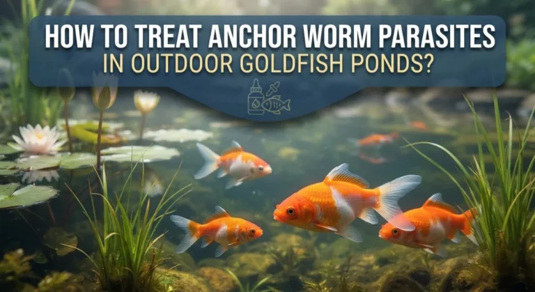 How to Treat Anchor Worm Parasites in Outdoor Goldfish Ponds?