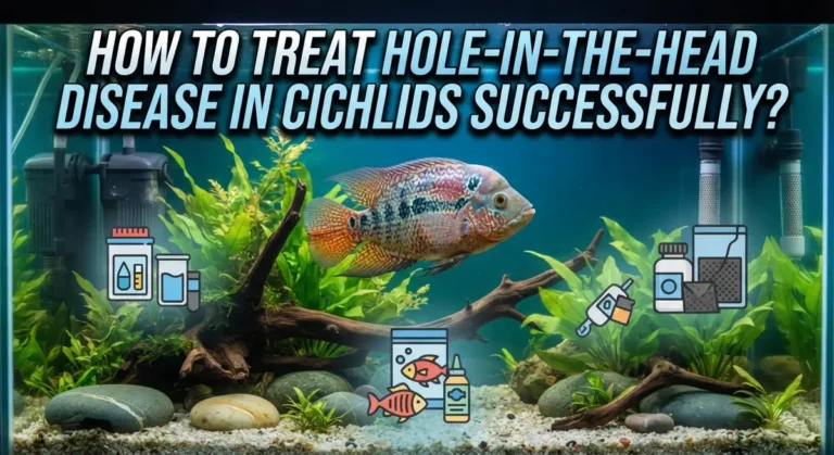 How to Treat Hole-In-The-Head Disease in Cichlids Successfully?