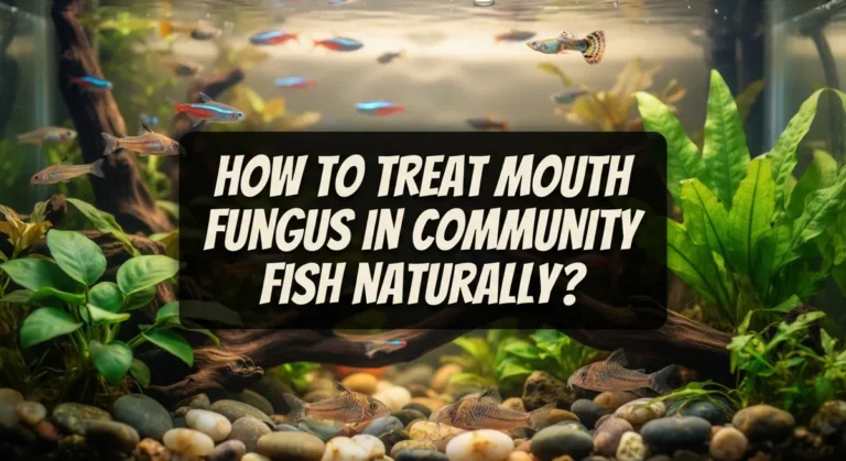 How to Treat Mouth Fungus in Community Fish Naturally?