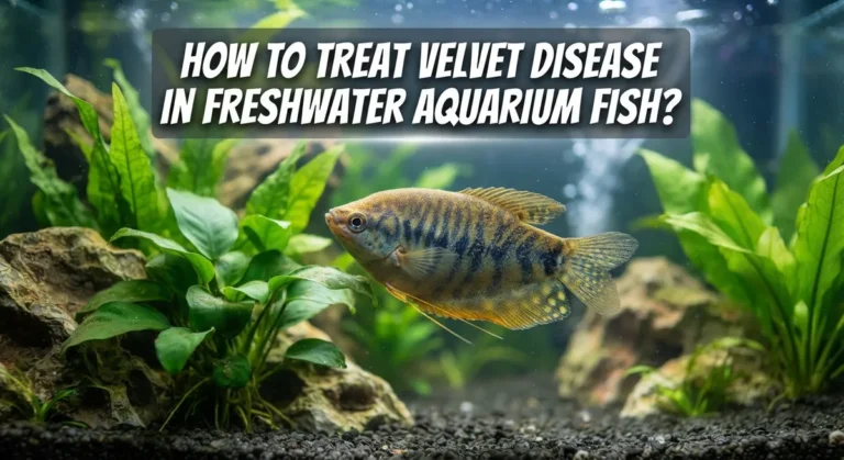 How to Treat Velvet Disease in Freshwater Aquarium Fish?