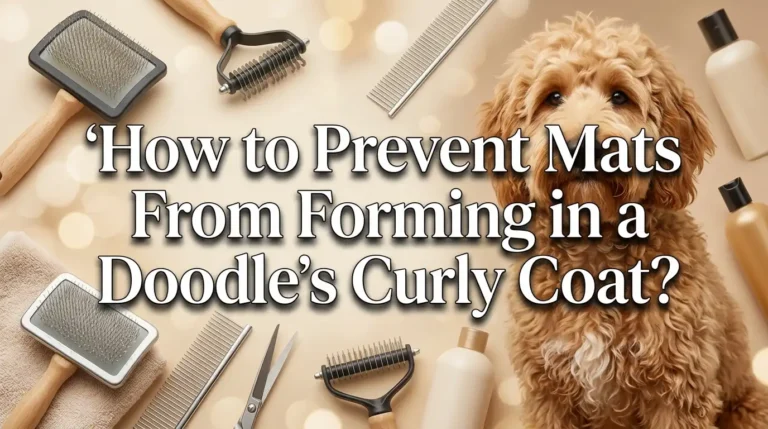 How to Prevent Mats From Forming in a Doodle’s Curly Coat?